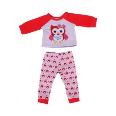 Imagem de Conjunto De Pijamas Para Boneca De 43CM, Roupas De Estilo Variado Para