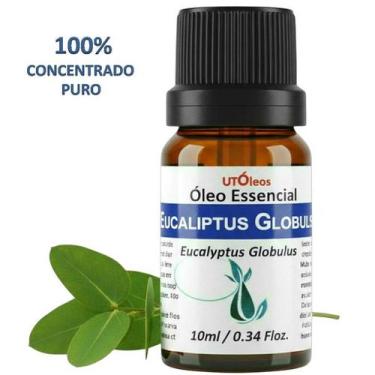 Imagem de Óleo Essencial de Eucalipto Globulus 100% Puro 10ml - Utoleos