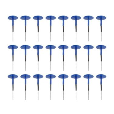 Imagem de KiBcsLic 24 peças de remendos para reparo de pneus automotivos, ferramentas de substituição fáceis de instalar, pregos em formato de cogumelo para motocicletas