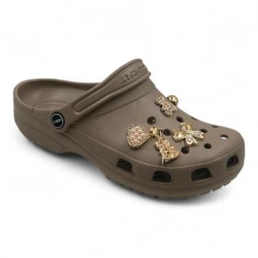 Imagem de Chinelo Feminino Babuche Solado Leve em EVA com Botons Sortidos - Corf