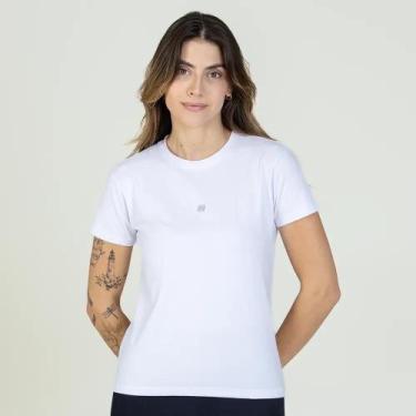 Imagem de Baby Look Casual Comfort Zeiq Branca, G