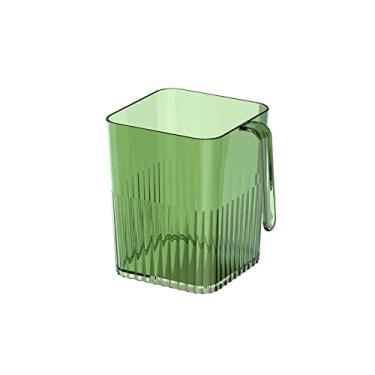 Imagem de 1 Pacote de Recipientes Armazenamento para Porta Lateral da Geladeira Organizador Caixa em Plástico PET Organização Cozinha Alimentos Balcão Armário Freezer Pantry Design Transparente Inclinado Multif