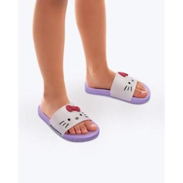 Imagem de Chinelo Slide Infantil Grendene Kids Hello Kitty Mania-Unissex