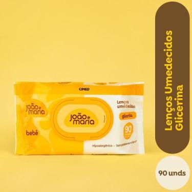 Imagem de Lenço Umedecido com Fragrância João e Maria 90 Unidades - Cimed