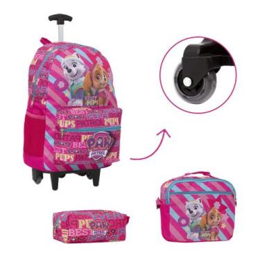 Imagem de Kit Bolsa Escolar Juvenil Skye Everest Carrinho Passeio Aula - TOYS 2U