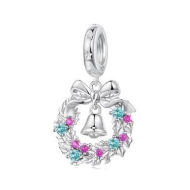 Imagem de GemKing Pingente de guirlanda de Natal SCC3205