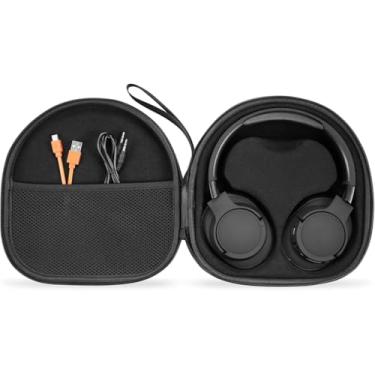 Imagem de Capa rígida para JBL Tune 770NC, 710BT, 720BT, 760NC, capa protetora para JBL LIVE 650BTNC, 500BT, 660NC 660NC, 510BT, 520BT – Bolsa de viagem portátil (preto)