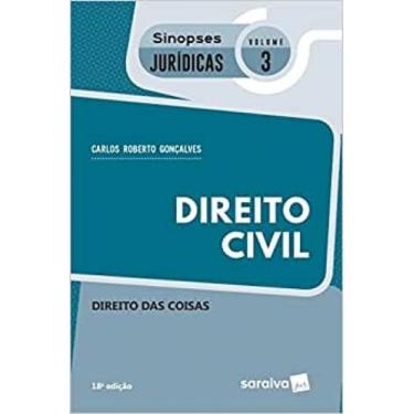 Imagem de Direito das Coisas - Vol.3 - Coleção Sinopses Jurídicas - SARAIVA (JUR