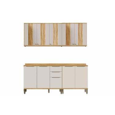 Imagem de Kit Modulado Ronipa 4 Peças Sauvignon C4P246 Amendoa/Off White