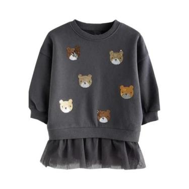 Imagem de Vestido De Princesa De Manga Longa Para Meninas Jumping Meters 2-7T Co