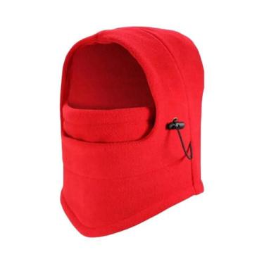 Imagem de Gorro Balaclava Térmico Unissex De Inverno Com Proteção Contra Vento E