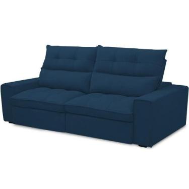 Imagem de Sofá Retrátil Reclinável Para Sala De Estar Living 230cm Dimas F04 Vel