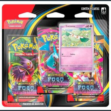 Imagem de Pokémon Blister Cottonee 25 Cartas 10187 35676 - Copag
