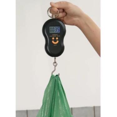 Imagem de Balança Mala Bagagem Digital Mão Peixaria Precisão Viagem Bolsa Peixe 