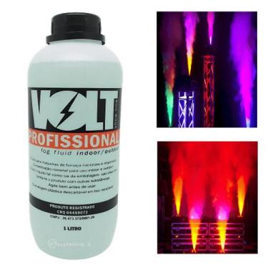 Imagem de Líquido Fluído Para Máquina De Fumaça Profissional Sabor Neutro 1 Litr