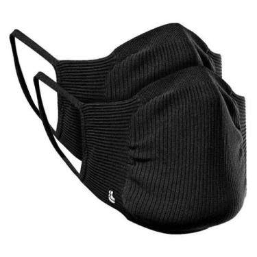 Imagem de Kit com 6 Máscaras Lupo sem Costura Vírus e Bac-Off Adulto Marinho Vin