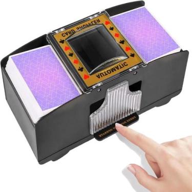 Imagem de Embaralhador automatico misturador de cartas 2 baralhos - Yeet