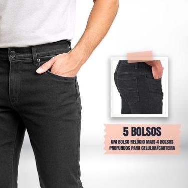 Imagem de Kit C/ 10 Calças Jeans Masculina Tradicional (serviço) - MM Confecções