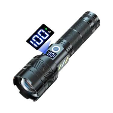 Imagem de Lanterna De Alta Potência Com Carregamento USB Para Uso Externo, Zoom 