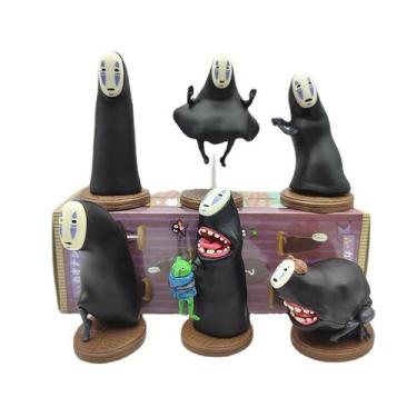 Imagem de Brinquedo de boneco de anime, modelo colecionável, 6 unidades/lote, No