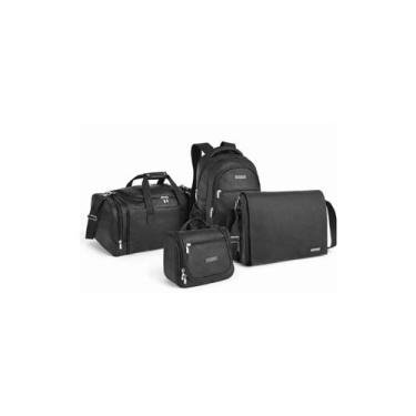 Imagem de Kit Viagem 4 Peças Pasta, Mala de Mão, Necessaire e Mochila - Viccina,