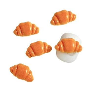 Imagem de 30PCS Decorações De Unhas Em Forma De Pão Salsicha, Sorvete E Pata De 