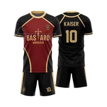 Imagem de Fantasia De Cosplay Do Anime Blue Lock, Camisa De Futebol De Michael K