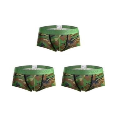 Imagem de Cuecas Masculinas Camufladas Militares S-XXL Sem Costura, Lingerie Sex