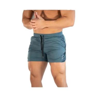 Imagem de Shorts De Compressão Masculinos De Secagem Rápida Para Treino De Acade