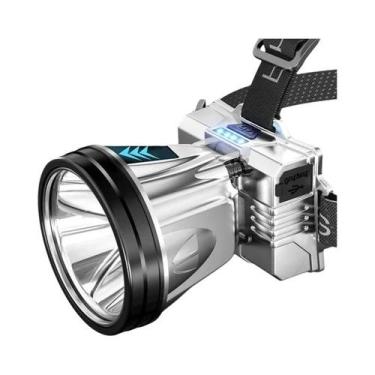 Imagem de Lanterna De Cabeça Recarregável À Prova d'Água 10000mAh Super Brilhant