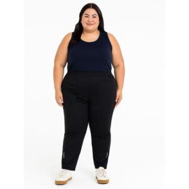 Imagem de Calça Feminina Plus Size Academia Caminhada Helanca-Feminino