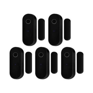 Imagem de Sensor De Alarme WiFi Para Portas E Janelas Tuya Alexa Google Controle
