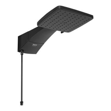 Imagem de Chuveiro Zagonel Quadratta Eletrônico Preto, 127V (5500W)