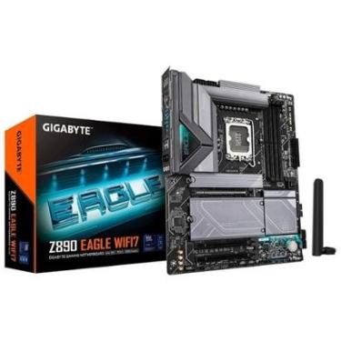 Imagem de Placa-Mãe Gigabyte Z890 EAGLE WIFI7, Intel, ATX, DDR5, RGB, Wi-Fi 7, Bluetooth, - Z890 EAGLE WIFI7-Unissex