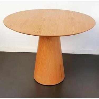 Imagem de MESA CONE 1,50cm REDONDA BASE E TAMPO AMADEIRADA FREJO - O REI DAS POL