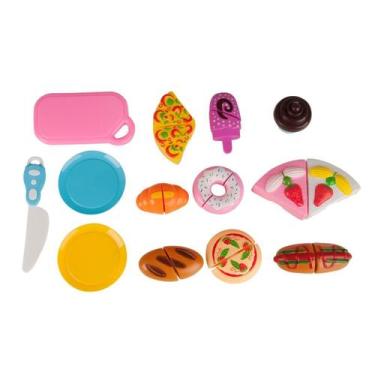 Imagem de Kit Doces P/ Cortar Tá na Mesa Rec Rec C/ 15pçs tiras autocolantes- Zo
