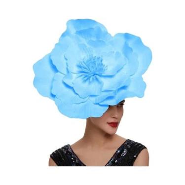 Imagem de Chapéu Fascinator Com Laço Grande Para Mulheres, Acessórios De Cabelo 