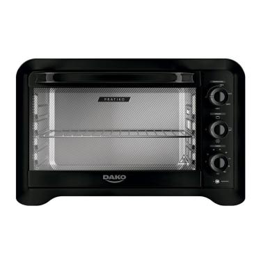 Imagem de Forno De Bancada Elétrico Dako Pratiko 50L Com Grill Preto 220V