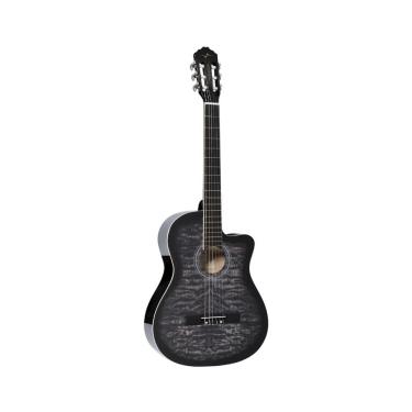Imagem de Violão Clássico Elétrico Vogga Cutaway Gray Nylon VCE228NC