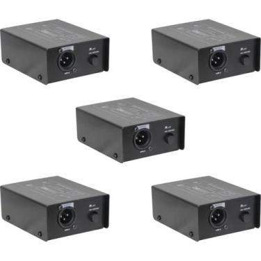 Imagem de KIT 5 Direct Box Passivo Hayonik DB300 Cor:Preto, Preto