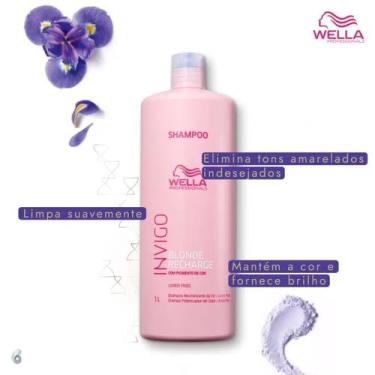 Imagem de Wella Professionals Invigo Blonde Recharge Shampoo 1000ml