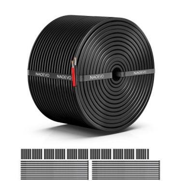 Imagem de Fio elétrico 16 calibre 2 condutores 16AWG 12V de cobre estanhado - NA