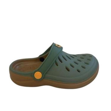 Imagem de Sandália Boa Onda Kids Clog - Infantil - Verde - 3132, Verde, 31/32