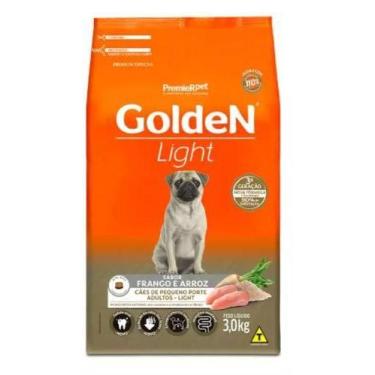 Imagem de Ração Golden Fórmula Light Cão ad pp Frango e Arroz 3kg - PREMIER PET