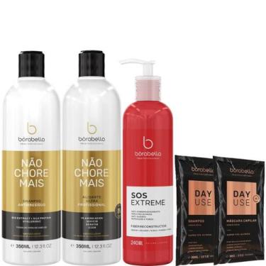 Imagem de Borabella Não Chore 2x350ml + SOS Reconstrutor 240ml