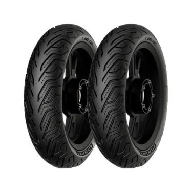 Imagem de Kit 2 Pneus Michelin 100/90-14 + 130/70-13 City Grip 2 TL