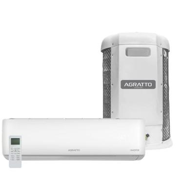 Imagem de Ar Condicionado Split Agratto Hi Wall Zen Top Inverter 24.000 Btu/h Frio Monofásico Bra...