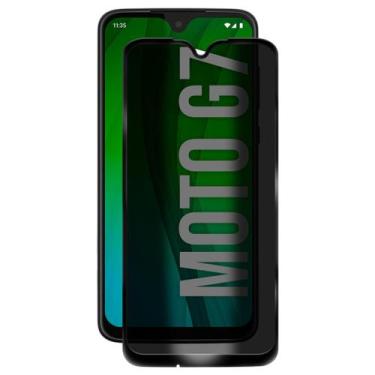 Imagem de Película Privacidade 3d Anti Spy Compativel Moto G7 Plus XT1962 - Luiz