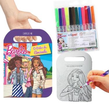 Imagem de Livro Educativo Infantil Barbie Colorir e Ler para Diversão e Aprendiz