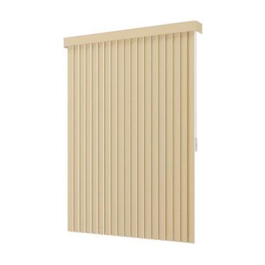 Imagem de Persiana Vertical Pvc Bando Larg 1,90X1,90 Alt Camurça - Crisdan Persi